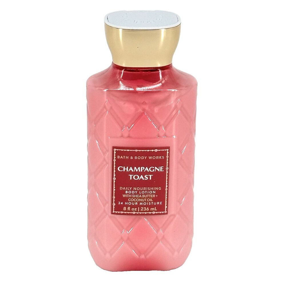 Bath & Body Works Champagne Toast Daily Body Lotion 24 Hour Moisture 8 fl oz NEW